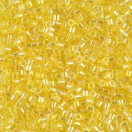 Miyuki delica beads 10/0 - Transparent yellow ab DBM-171